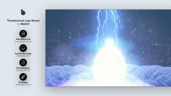 Videohive Thunderstruck Logo Reveal 34661746