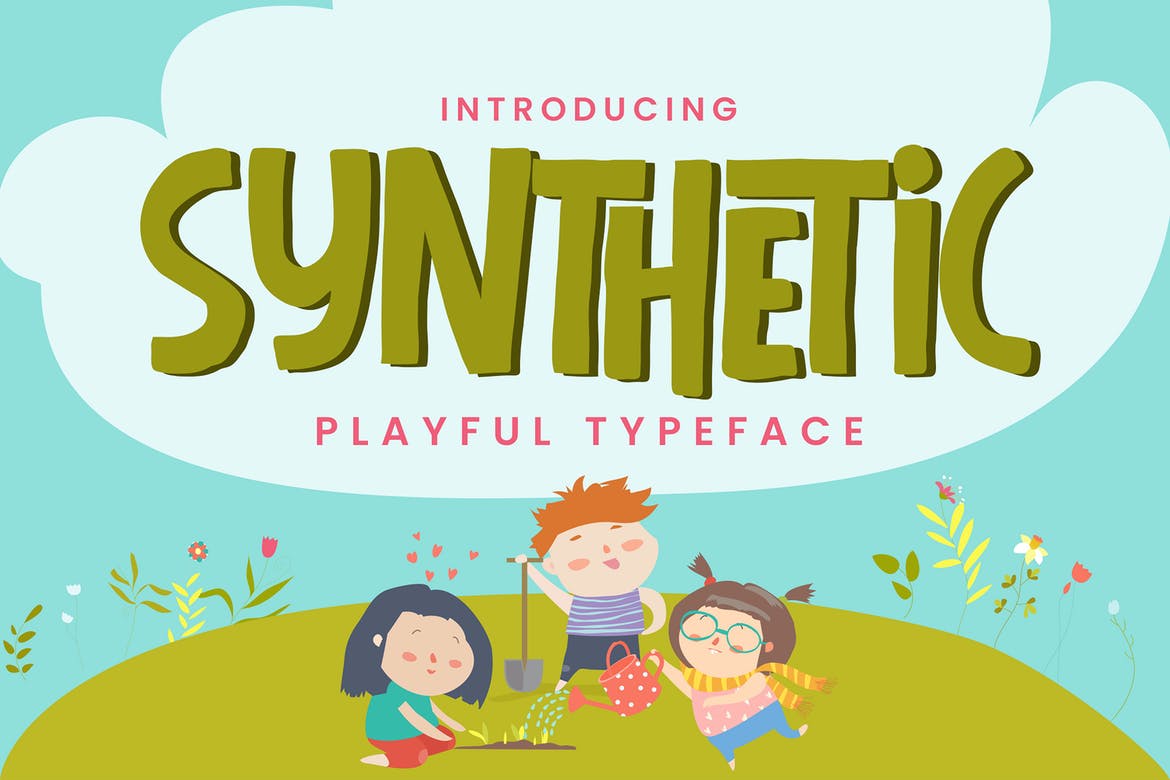 Playful Typeface Font