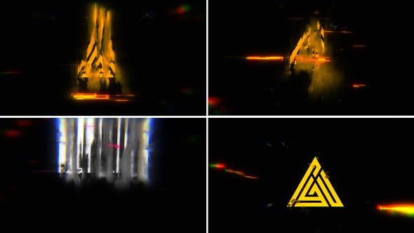 Videohive Fast Glitch Logo 34625158