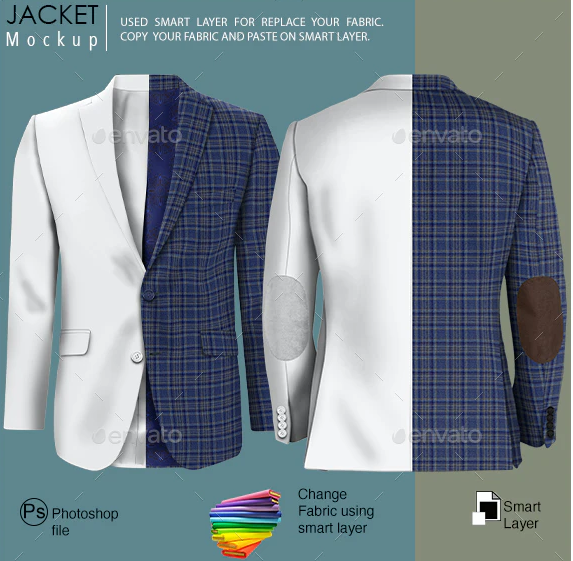GraphicRiver - Jacket Mockup 34552654
