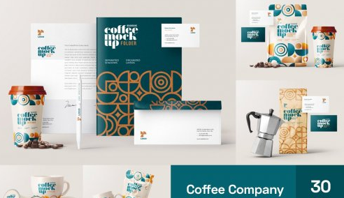 CreativeMarket - Coffee Branding Mockup Bundle 6627422