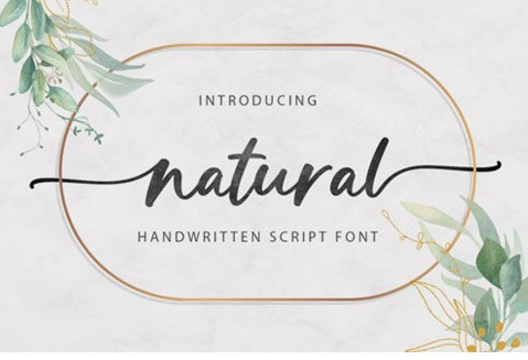 Natural Font