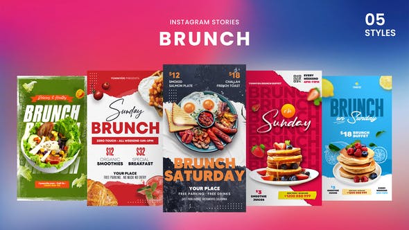 Videohive Brunch Instagram Stories 34532948