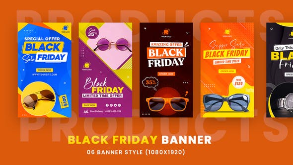 Videohive Black Friday Social Media Banner 34579741