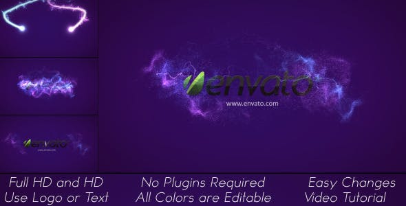 Videohive Colorful Particles Logo Reveal 2 3808553