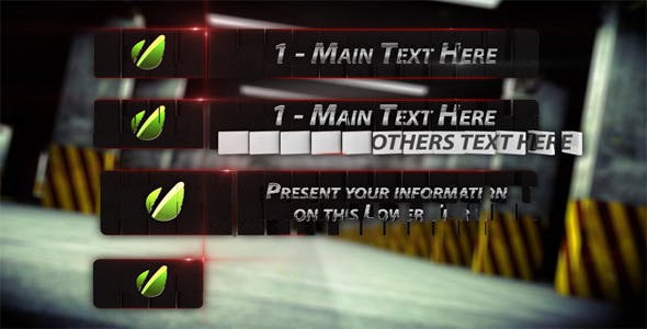 Videohive Lower Third Cubes 3726014