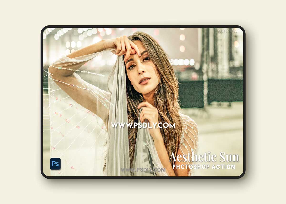 Aesthetic Sun Photoshop Action