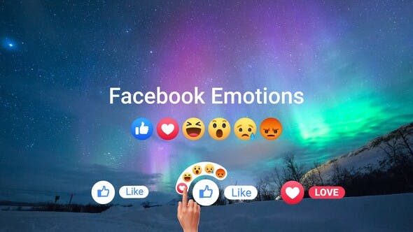 Videohive Facebook Like Reactions 35410888