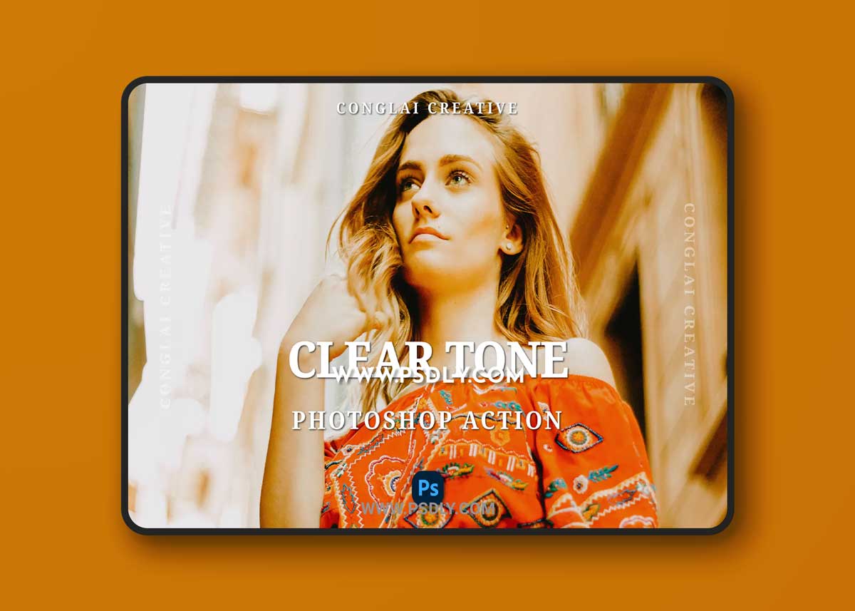 Clear Tone - Photoshop Action