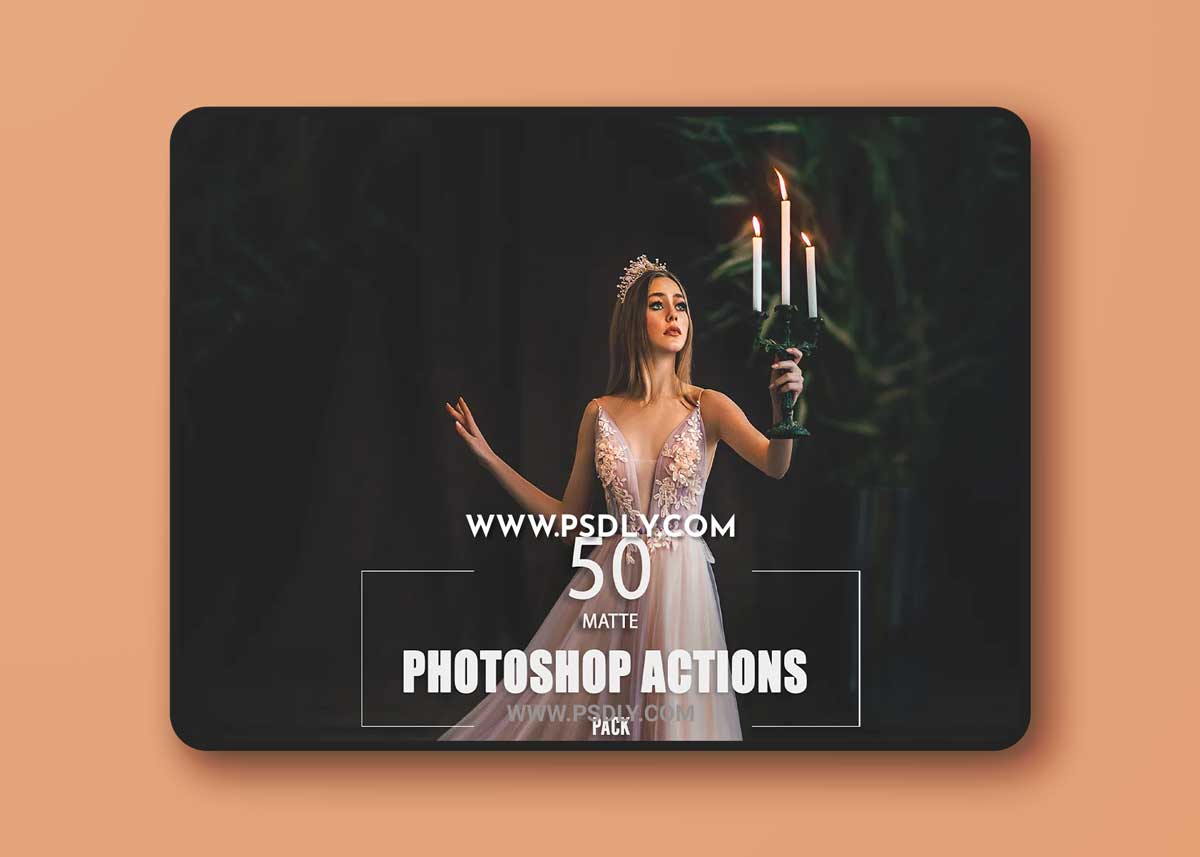 CreativeMarket - 50 Matte Photoshop Actions 6429884