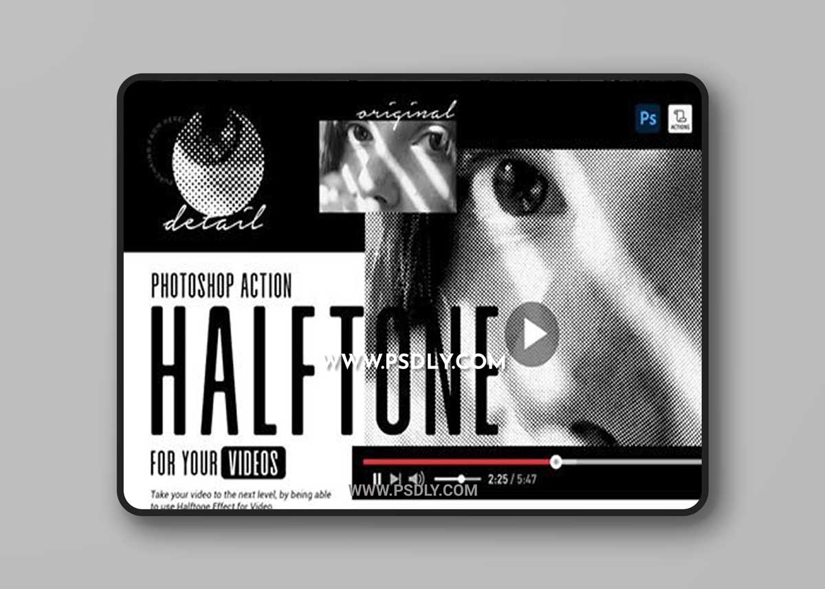 CreativeMarket - Halftone Action for Videos 6614174