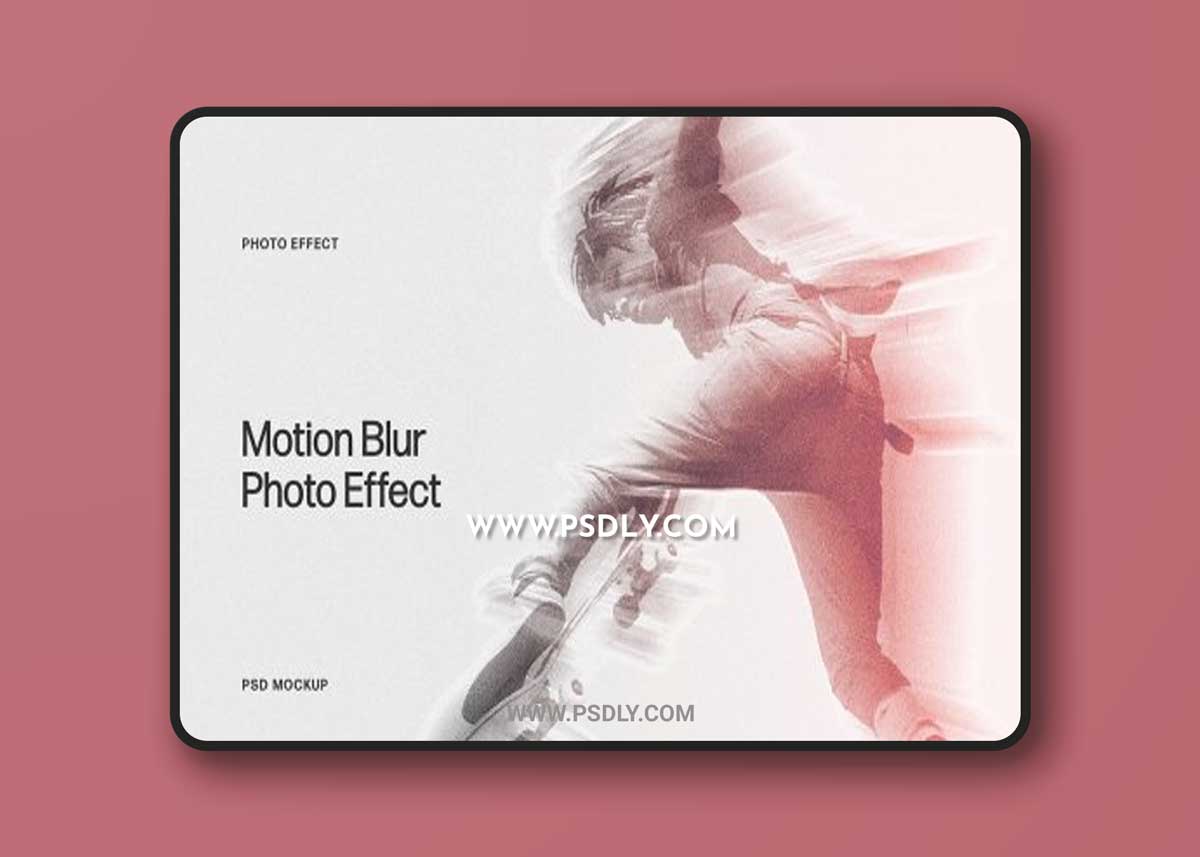 CreativeMarket - Motion Blur Photo Effect 6753507