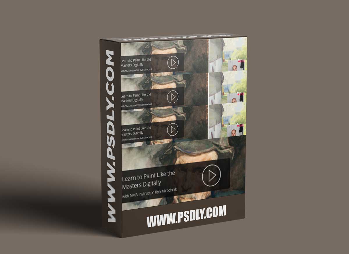 Digital Watercolor Master Studies with Iliya Mirochnik