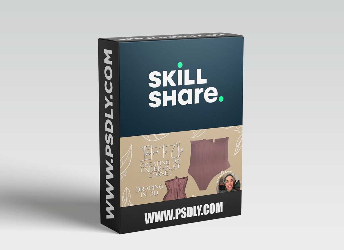 Draping in CLO 3D, Creating an Under-bust Corset using the Flatten Tool