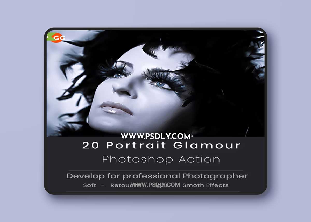GraphicRiver - 20 Portrait Glamour Action 21297153