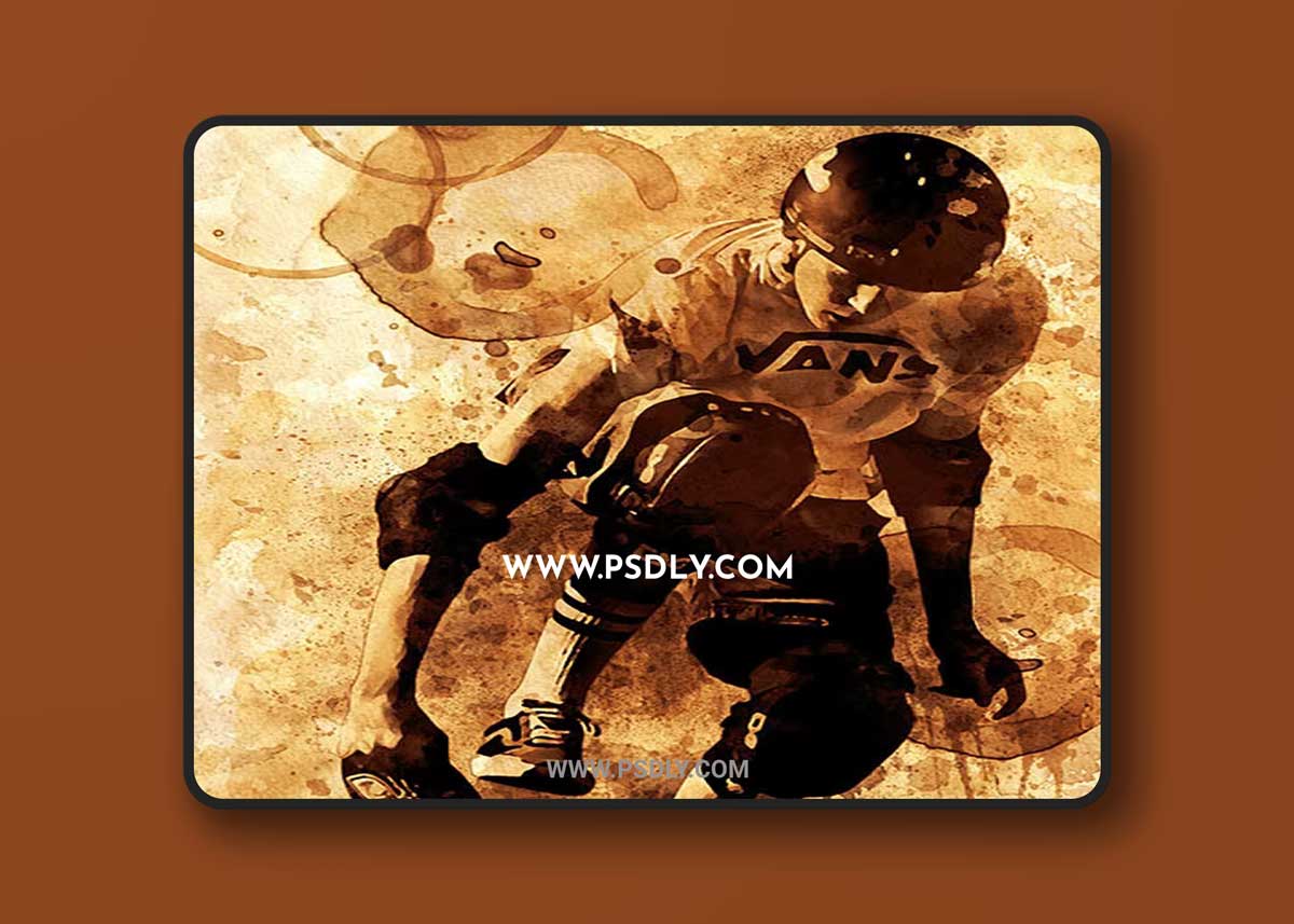 GraphicRiver - Coffee Stain Art Photoshop Action 19452915