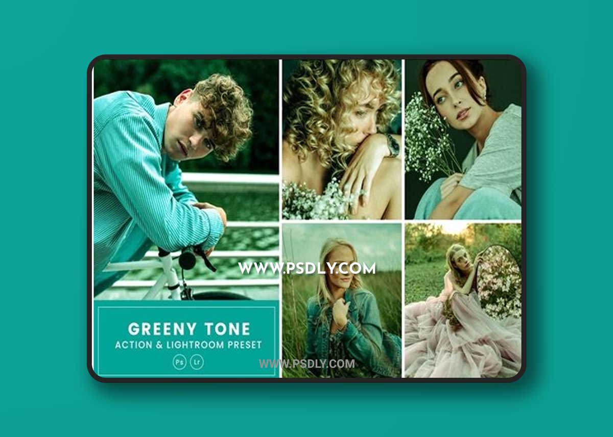 Greeny Tone Action & Lightrom Presets