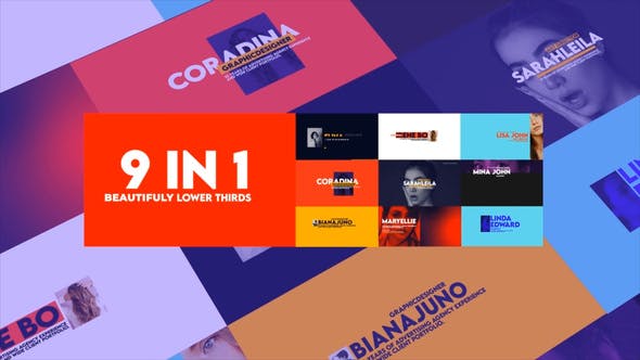 Videohive Lower Thirds 35059635