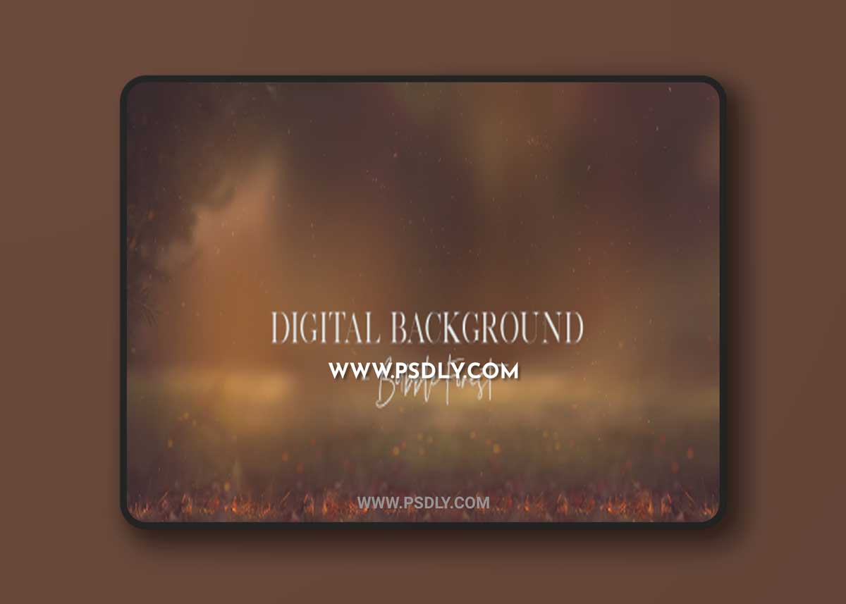 Meg Bitton - Digital Background: Summer Dust