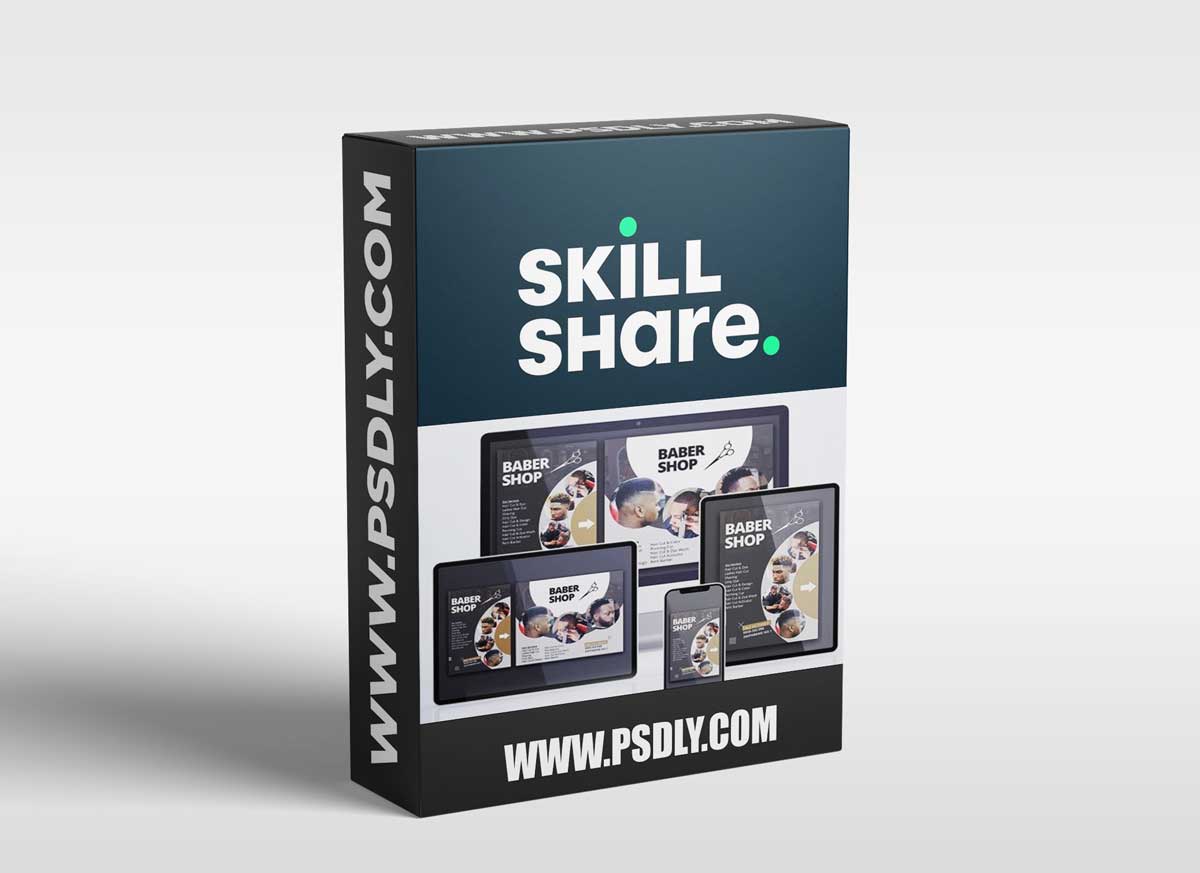 Modern Barber Shop Branding Design