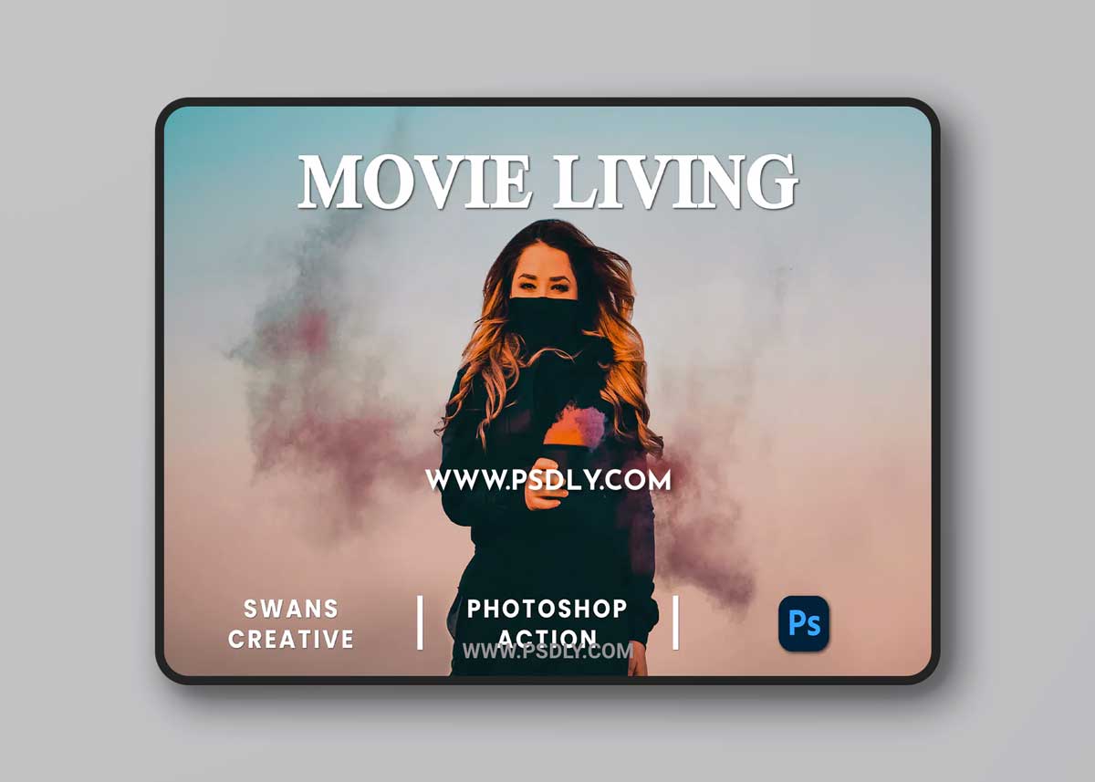 Movie Living Photoshop Action