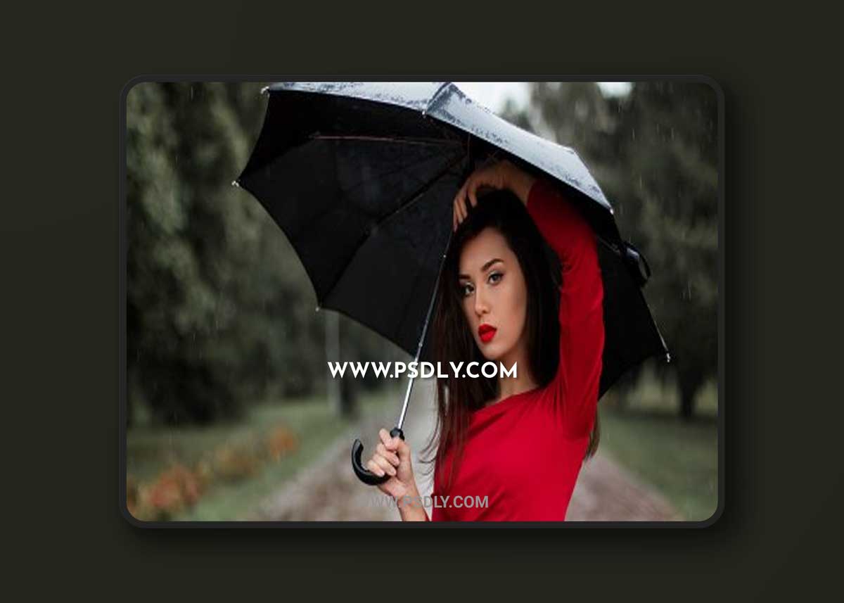 Phlearn Pro - Rain Photoshop Brush