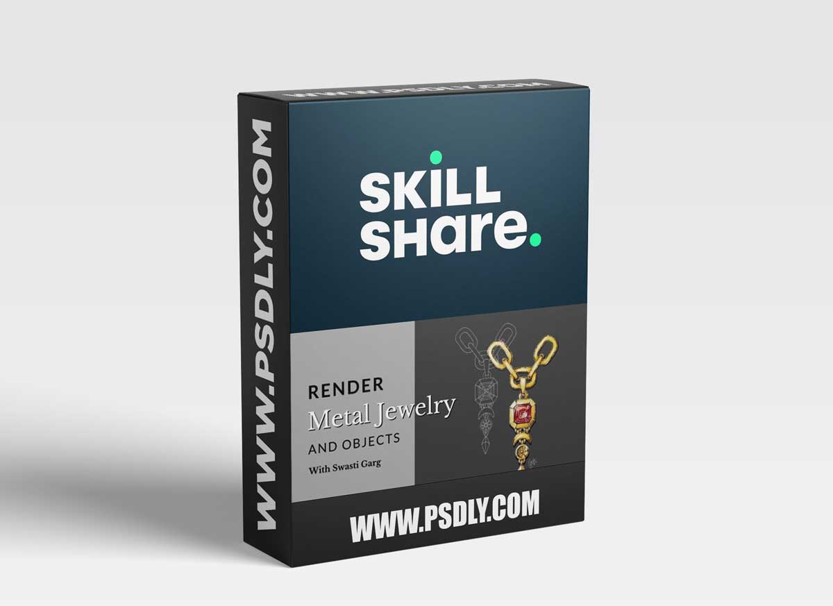 Render Metal Jewelry and Objects - Jewelry Design