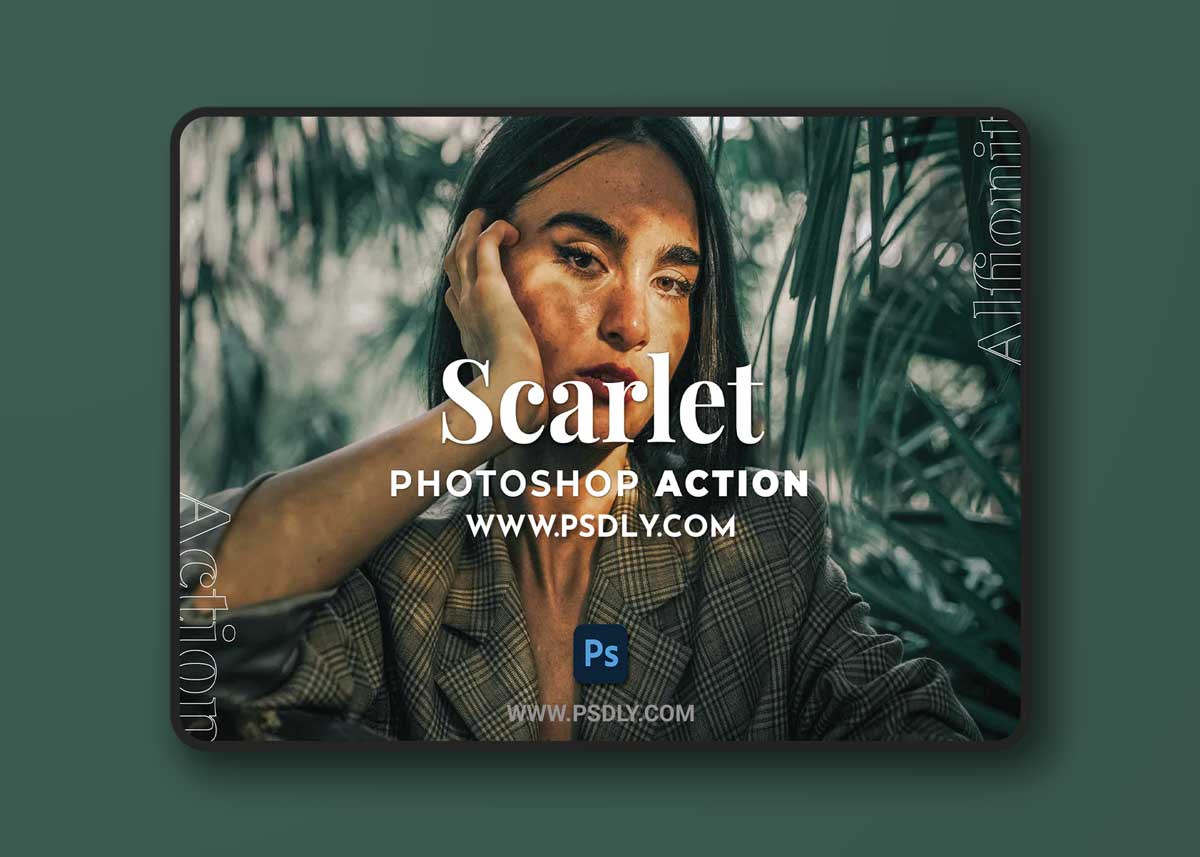 Scarlet Photoshop Action