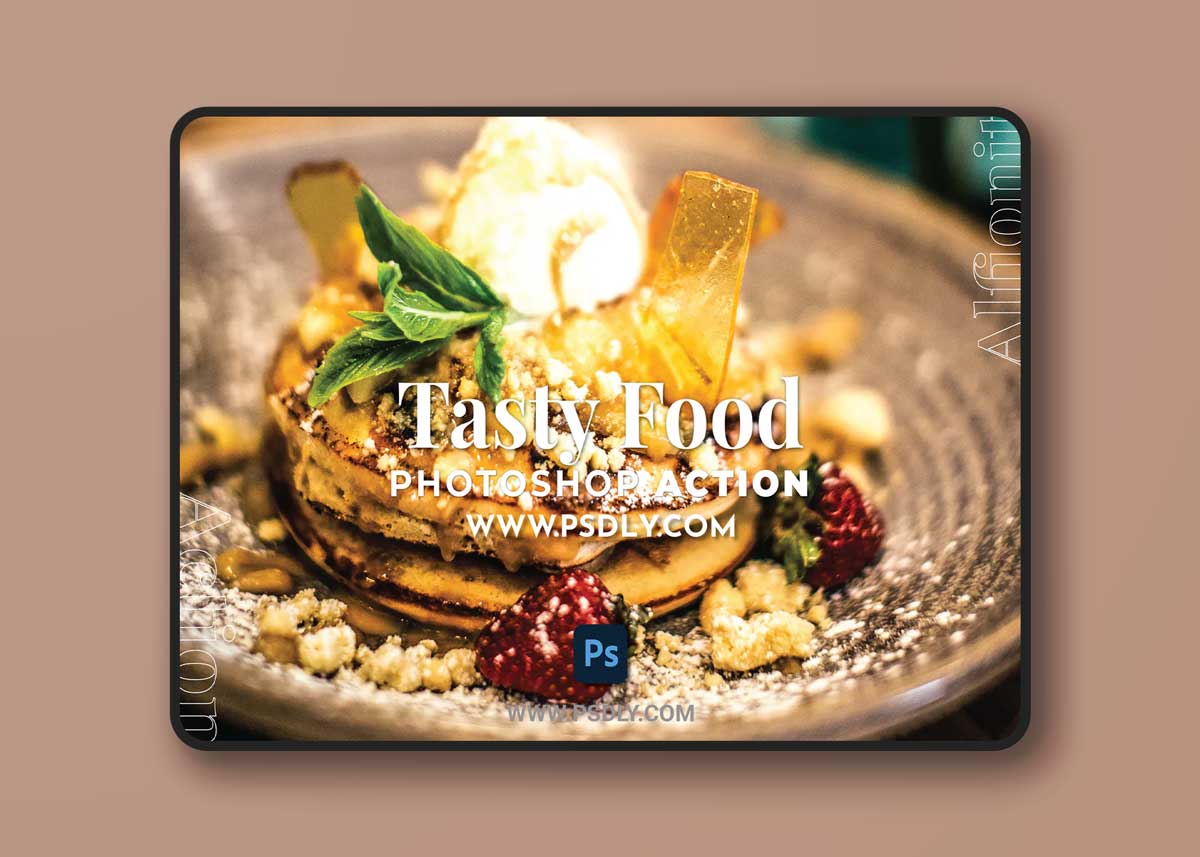 Tasty Food Photoshop Action