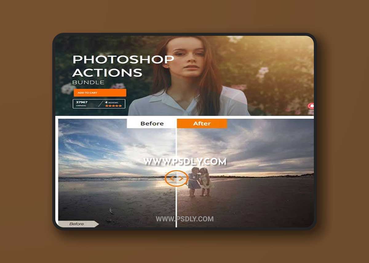 The Appetizer Photoshop Actions Bundle