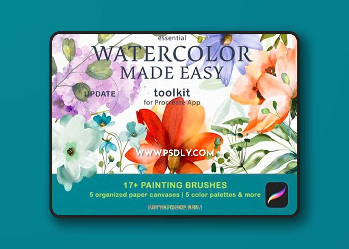 Watercolor Brushes for Procreate 21265766