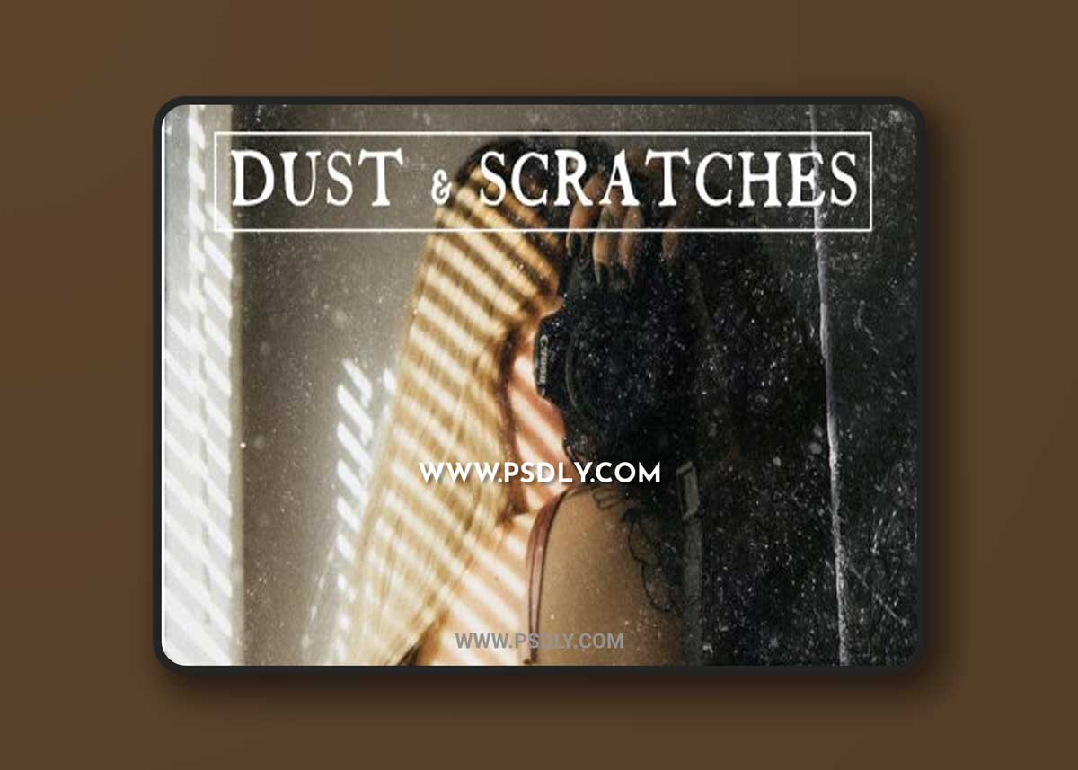 30 Vintage Film Grain Dust & Scratch Photo Overlay