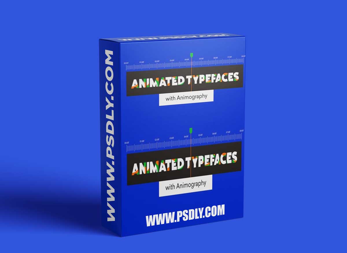 Animography's Animated Typefaces Collection for Font Manager