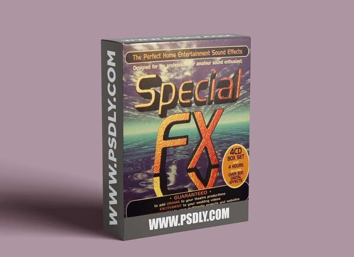Avid Records Sound Effects (Special FX Box Set 4 CD) WAV