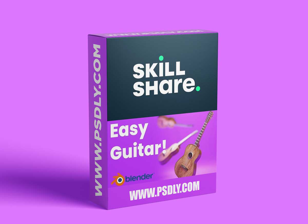 Blender 3D: Easy Guitar Scene