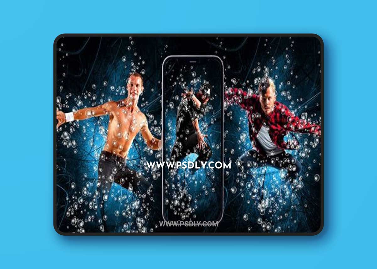 Bubbles Photoshop Action