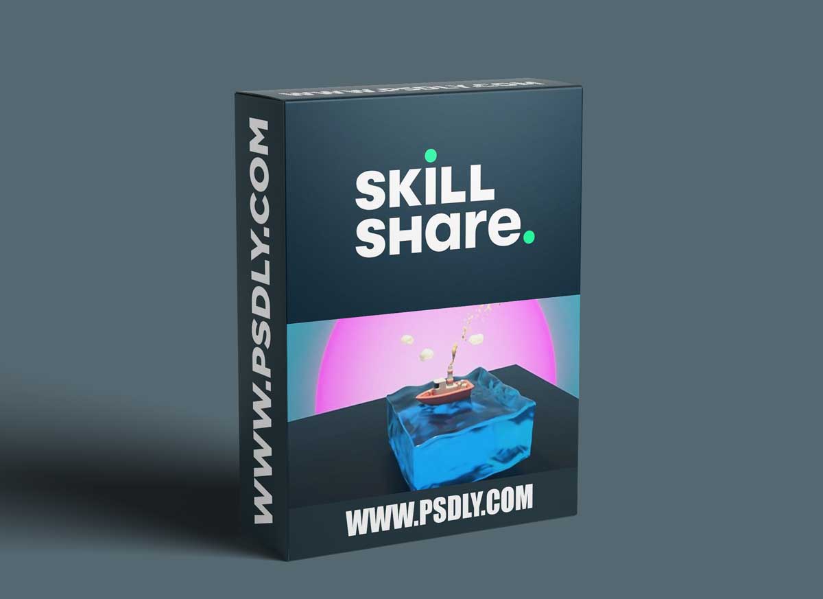 Cinema 4D: Design Animated Boat floating on water Surface