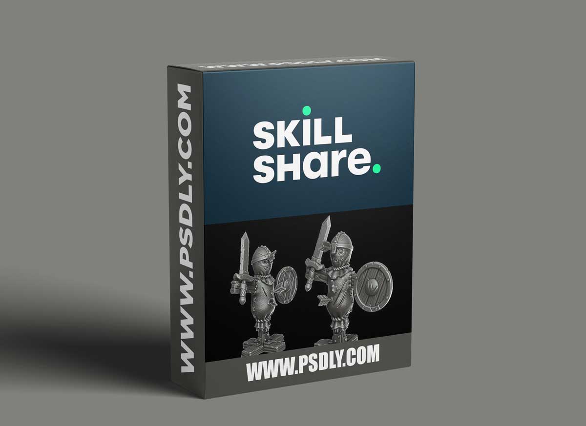 Create a 3D printable miniature using zBrush for beginners