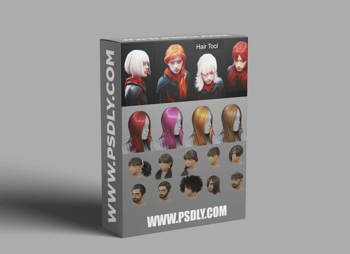 Gumroad – Hair tool for Blender v2.35 – v2.36 Win x64