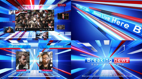 Videohive Breaking News Pack 02 34026631