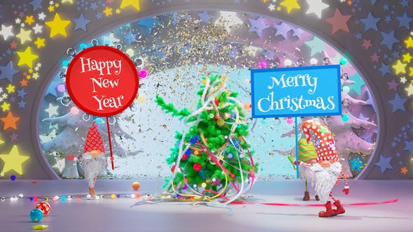 Videohive - Christmas Dance 2 - 34791743