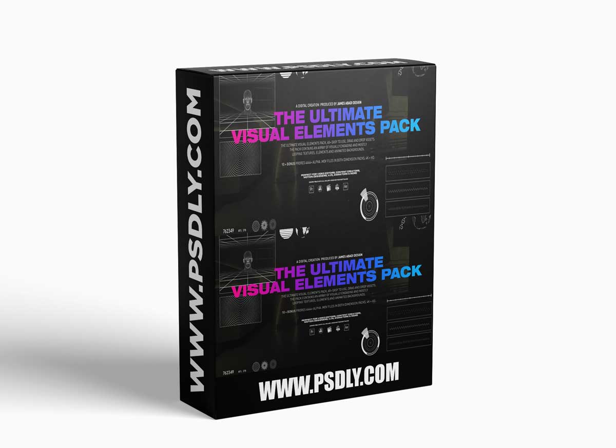 James Abadi Design – The Ultimate Visual Elements Pack – 4K
