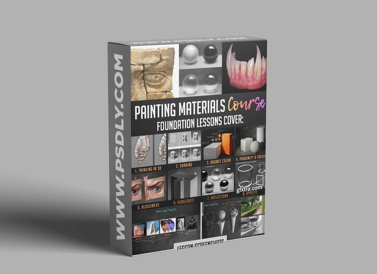 Painting Materials Course - Foundation Lessons (1-8)