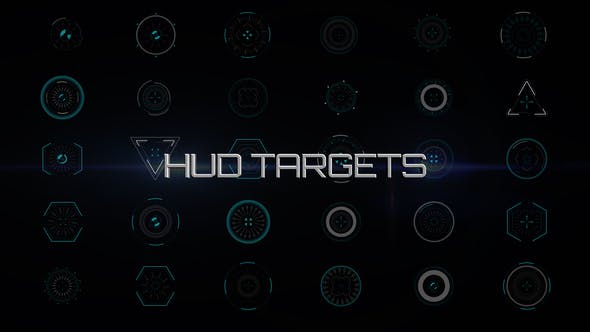 Videohive HUD Elements - Targets Pack 35531264