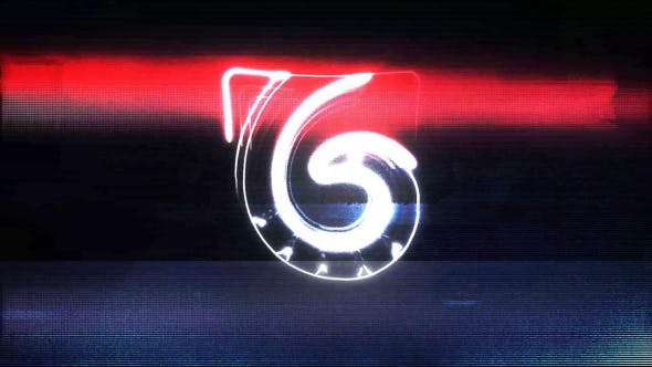 Videohive Outline Glitch Logo 21558450