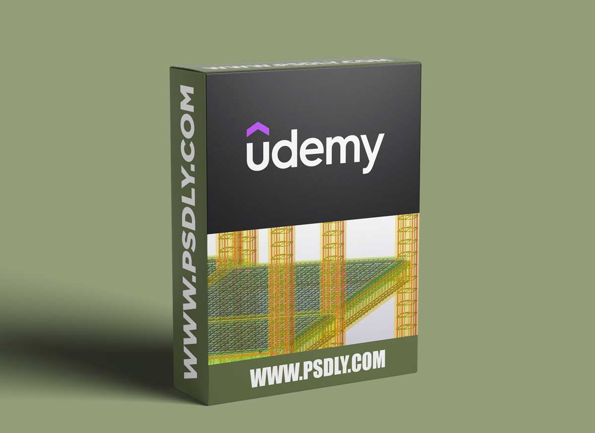 Tekla Structures shop drawing R.C.C Building