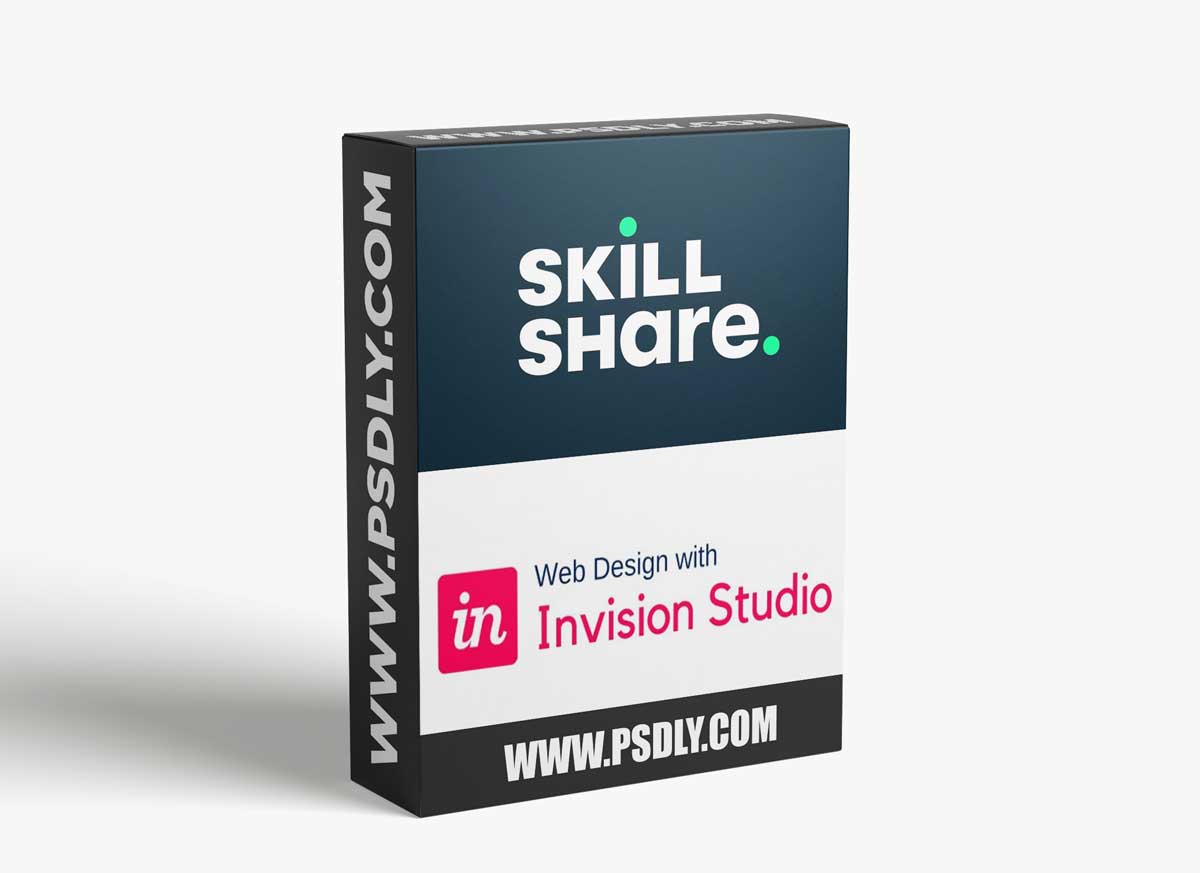 Web Design Prototype using Invision Studio