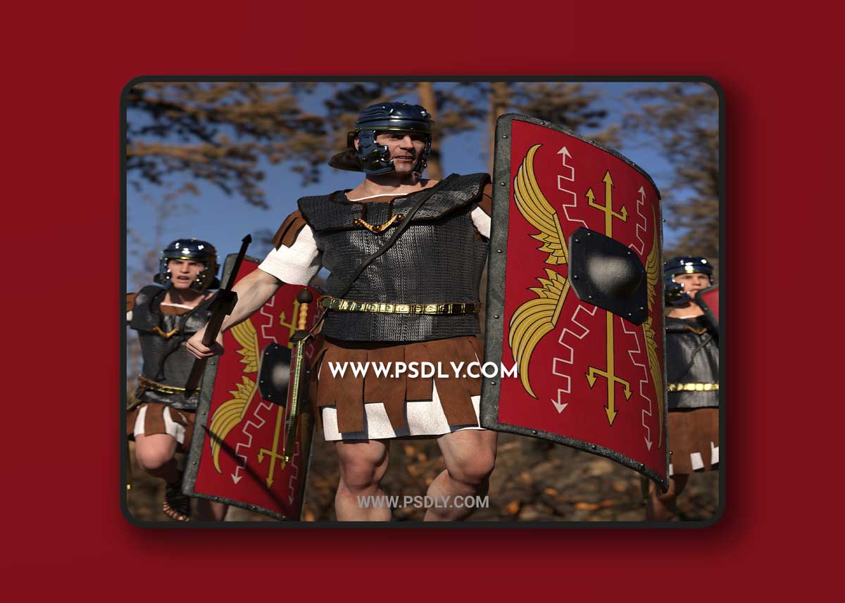 dForce Roman Legion for Genesis 8 Male