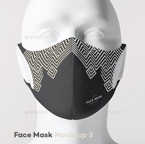 GraphicRiver - Face Mask Mock-up 3 27193097