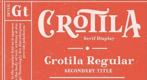 Crotila - Serif Display 3748366